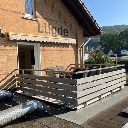 Ferienwohnung Im Bahnhof Luegde Kültér fotó