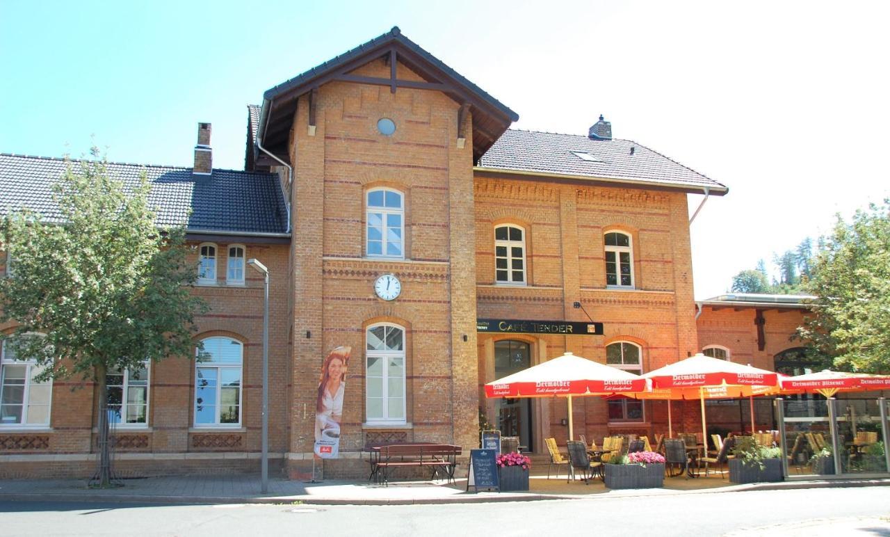 Ferienwohnung Im Bahnhof Luegde Kültér fotó